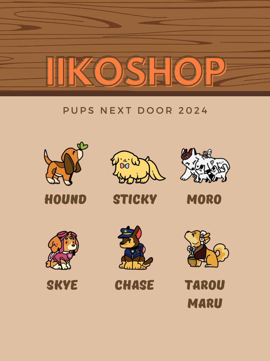 Pups Next Door - iikoshop