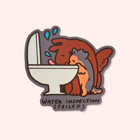 Water Inspection (Failed) Sticker