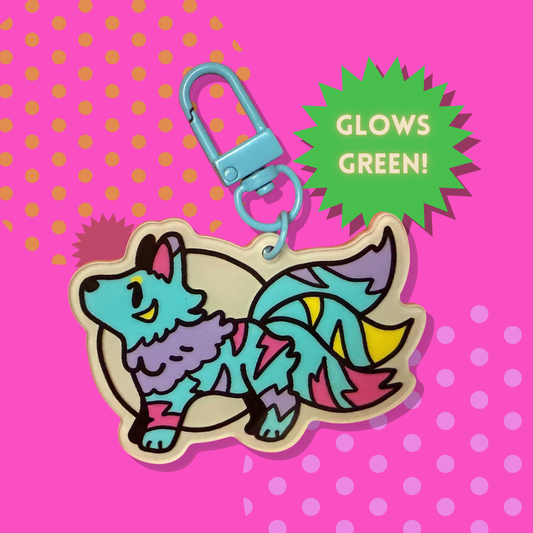 Starlette Glow-in-the-dark Keychain