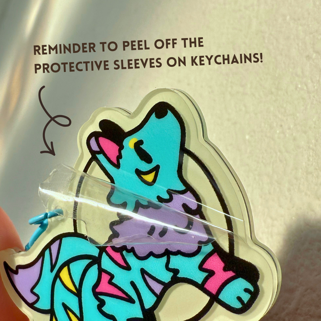 Starlette Glow-in-the-dark Keychain