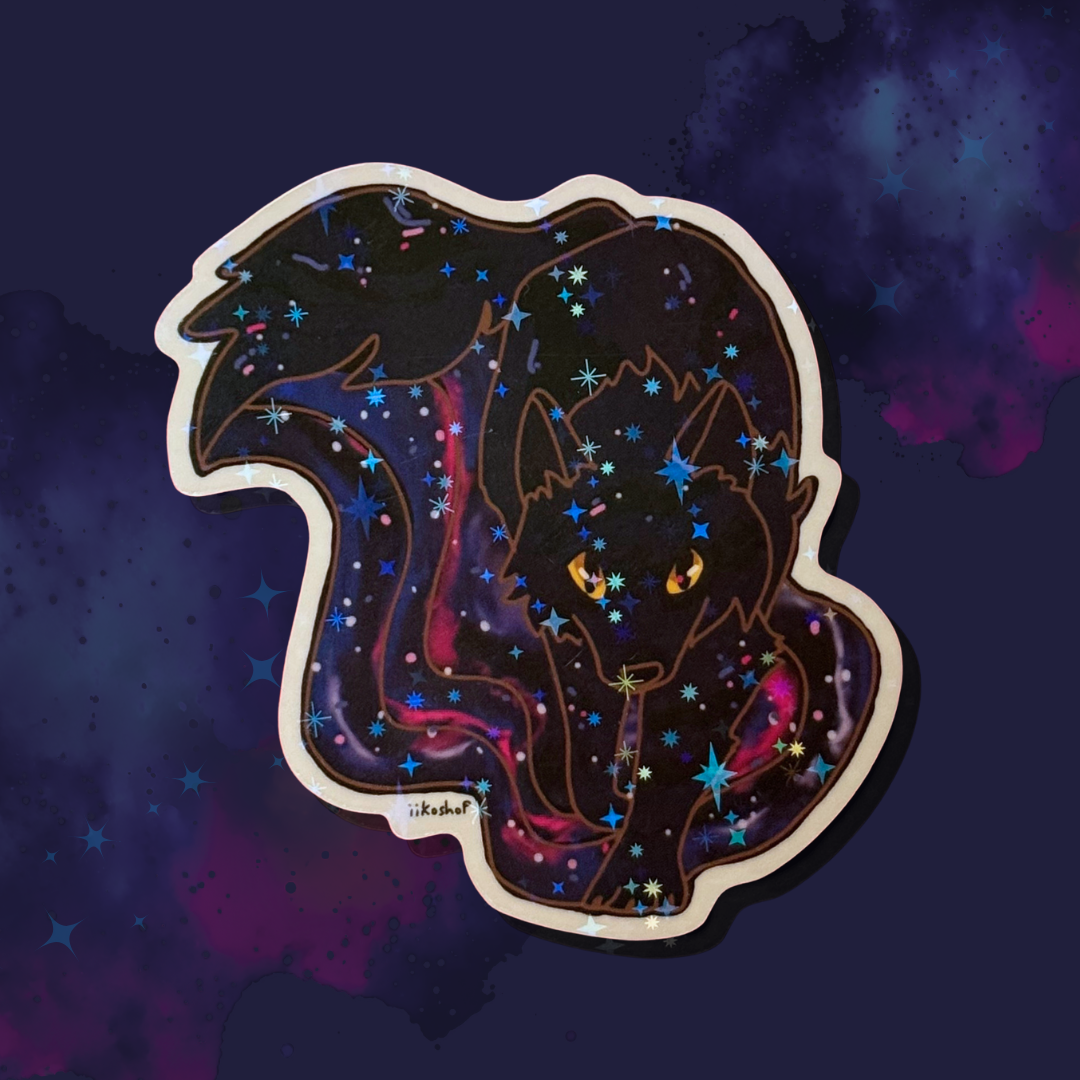 Twilight Holographic Sticker