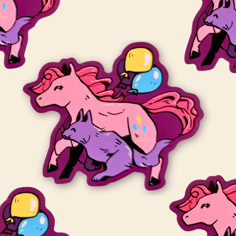 Year of the Horse Sticker - Pinkie Pie