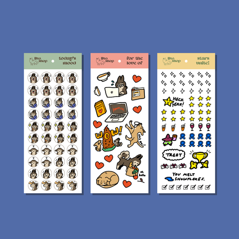 Stars Unite! Sticker Sheet