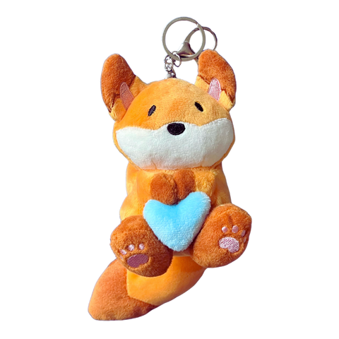 Mr. Fox Plush Keychain (Fundraiser Item)