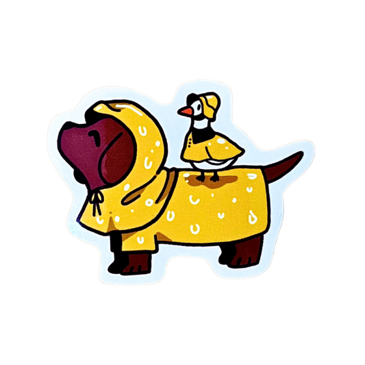 Raincoat Sticker