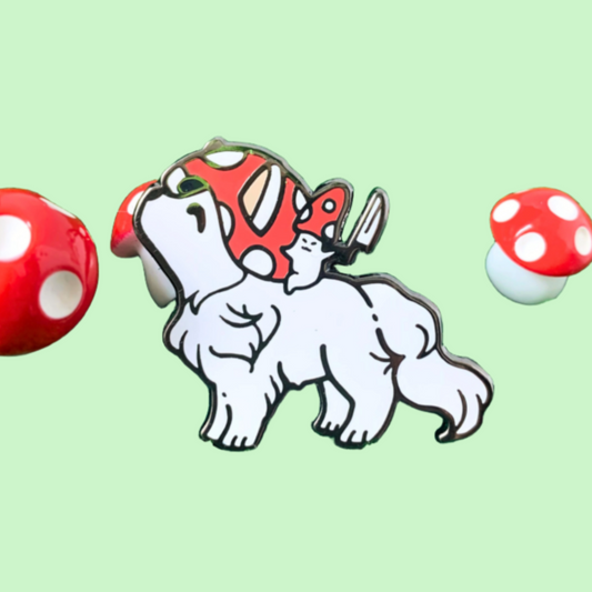 Mushroom Pin