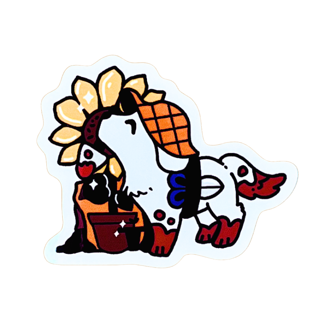 Gardener Sticker