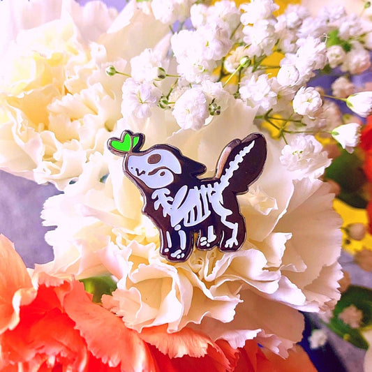 Black Death Pin (Glow - in - the - Dark) • Most Loved - iikoshop - Pin