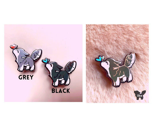 Black Husky Pin • NO RESTOCK - iikoshop - Pin