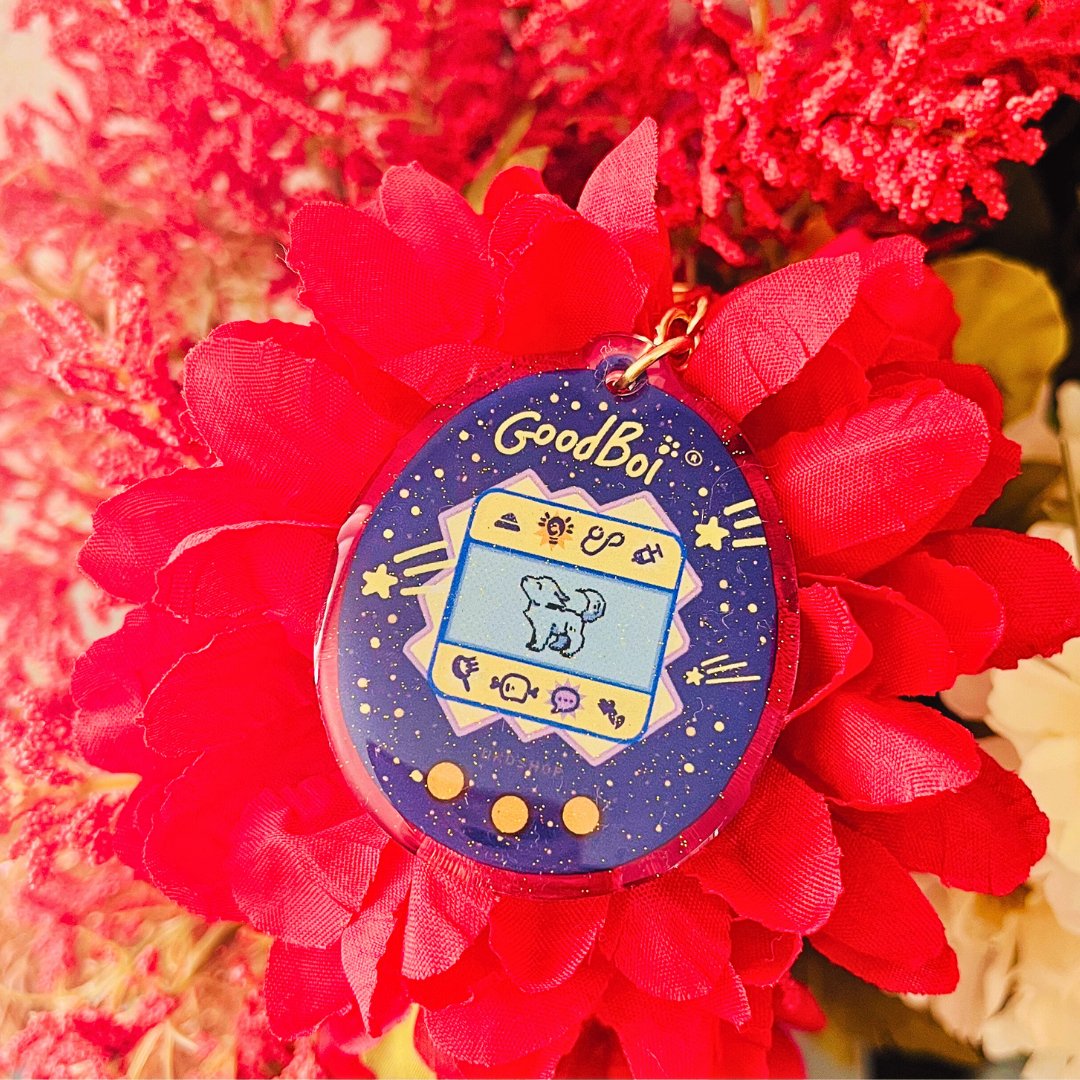 Celestial Nightfall GoodBoi - tachi Keychain • NOV '23 LIMITED EDITION - iikoshop -