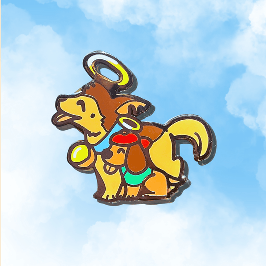 Charlie & Itchy Pin - iikoshop - Pin