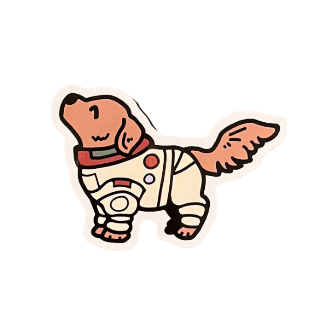 Cosmo the Spacedog Sticker