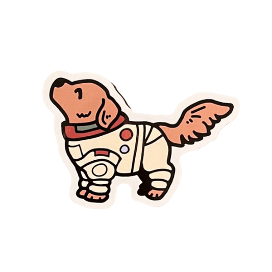 Cosmo the Spacedog Sticker