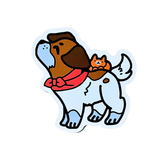 Dodger & Oliver Sticker