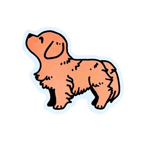 Golden Retriever Sticker
