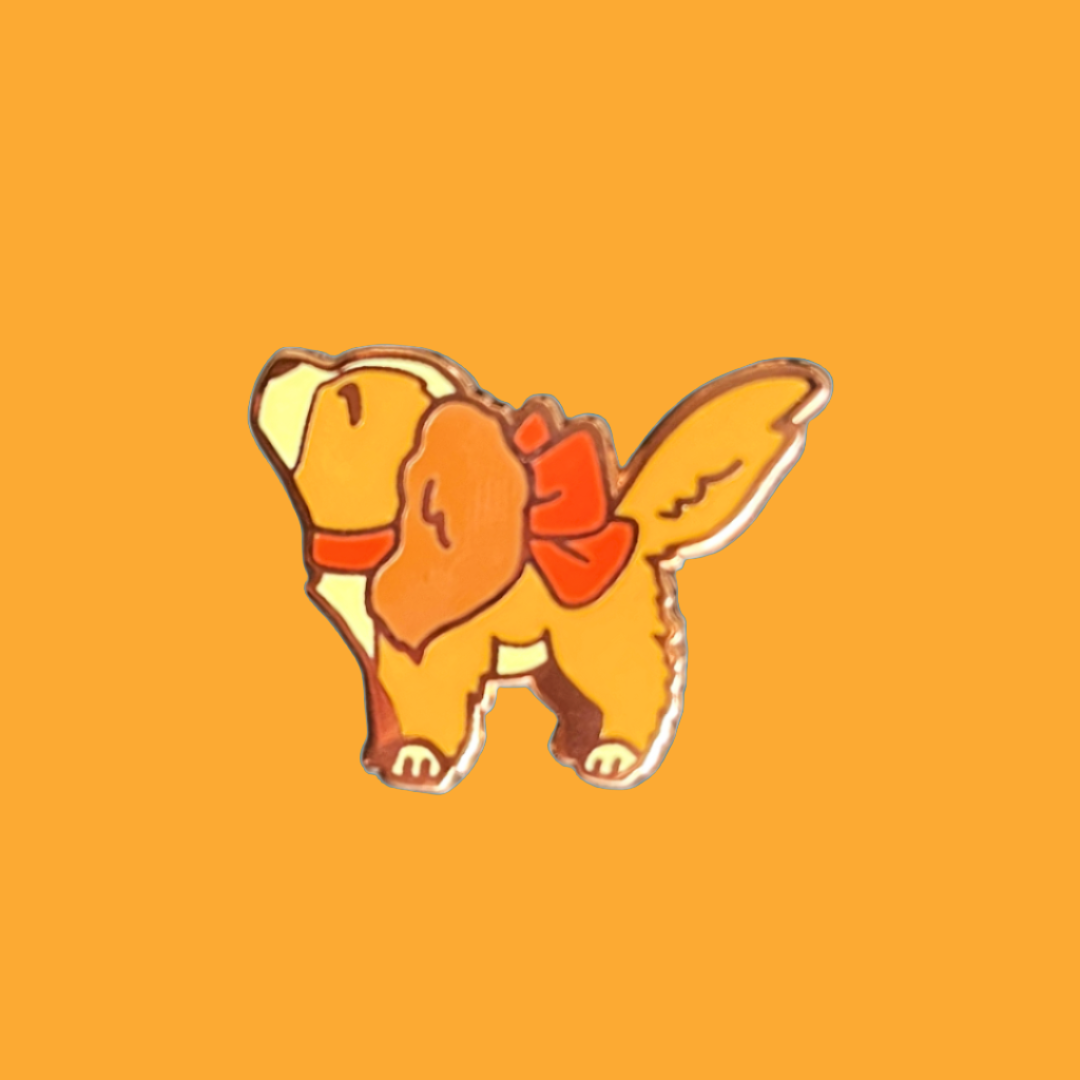 Lady v1 Pin (Rose Gold)