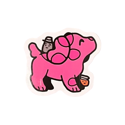 Magenta Sticker