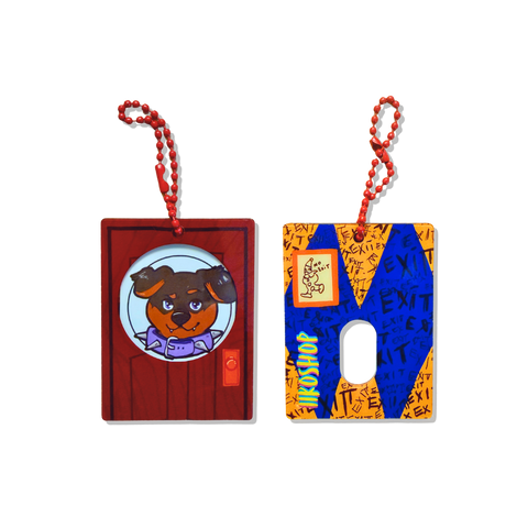 TADC Room Door / No Exit - Photo Holder Keychain