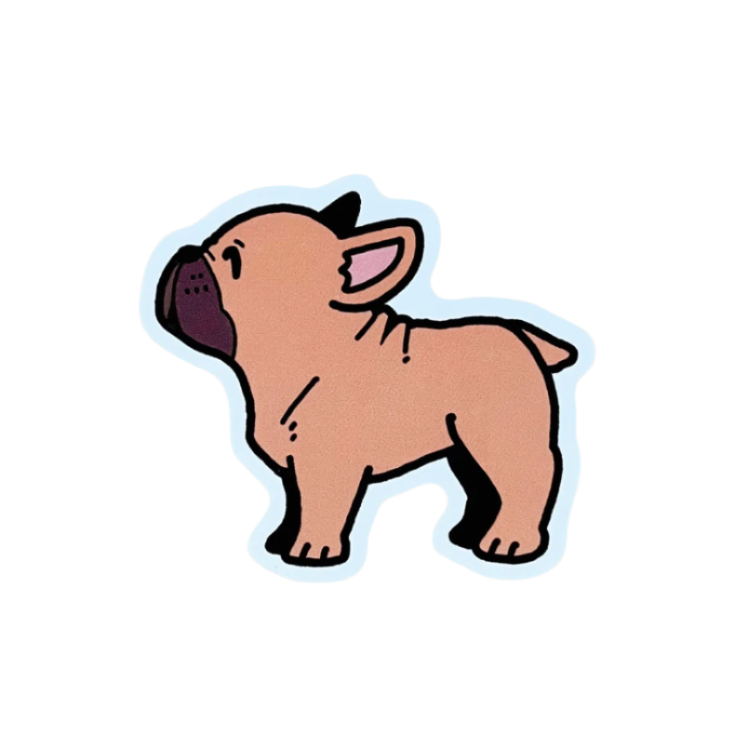 Fawn French Bulldog Sticker