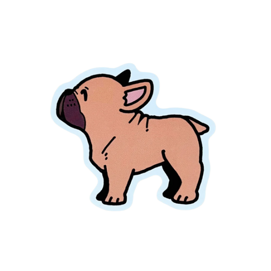 Fawn French Bulldog Sticker