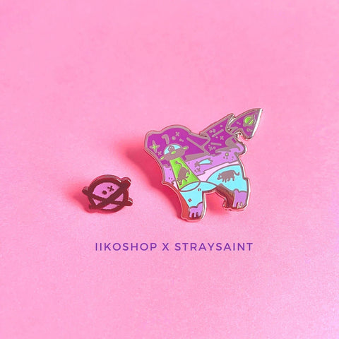 Crop Circle Country Pink (Glow-in-the-Dark) - iikoshop