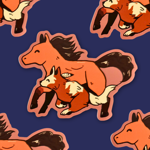 Year of the Horse Sticker - Spirit