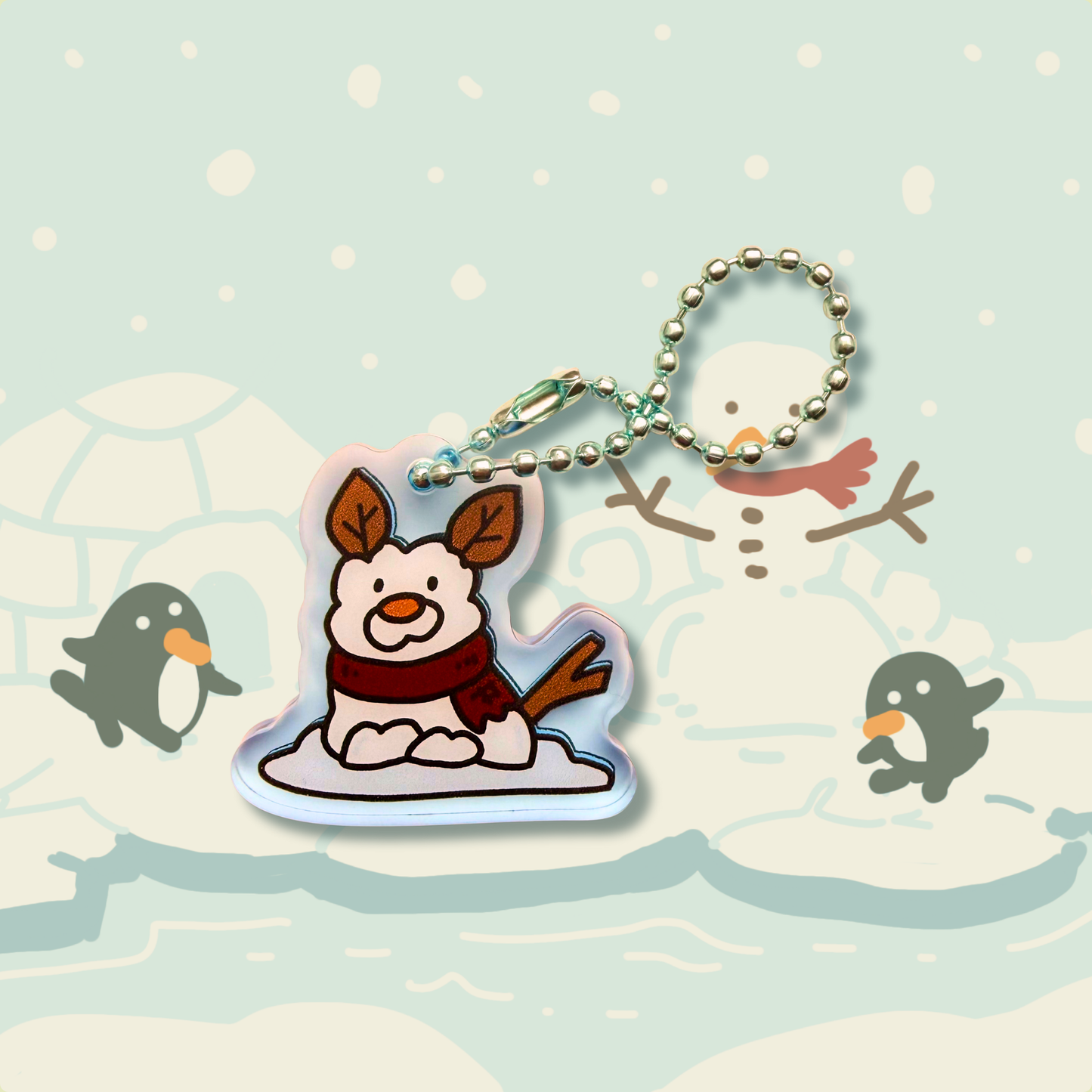 Seasons Keychain: Winter