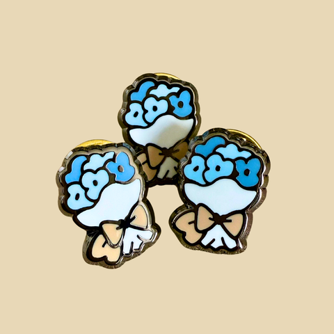 Wedding Pins + Sticker Set