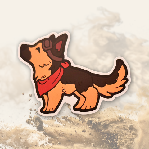 Vault Pup Sticker