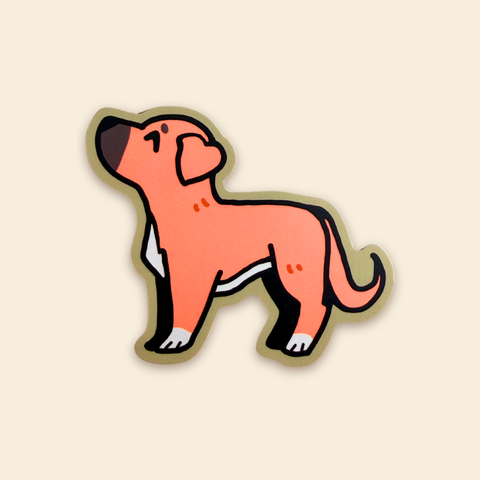 Black Mouth Cur Sticker