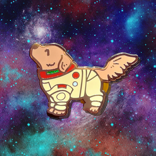 Cosmo the Spacedog Pin