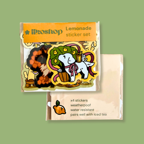 Lemonade Sticker Set