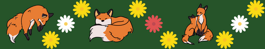Spring Fox Washi Tape