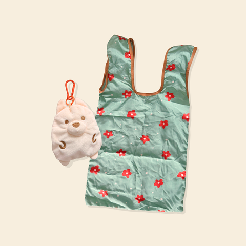 [PREORDER] Oats - Reusable Bag Plush Dog Keychain