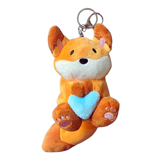 Mr. Fox Plush Keychain (Fundraiser Item)