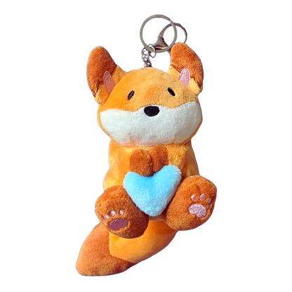 Mr. Fox Plush Keychain (Fundraiser Item)