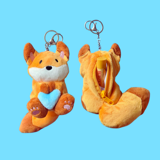 Mr. Fox Plush Keychain (Fundraiser Item)