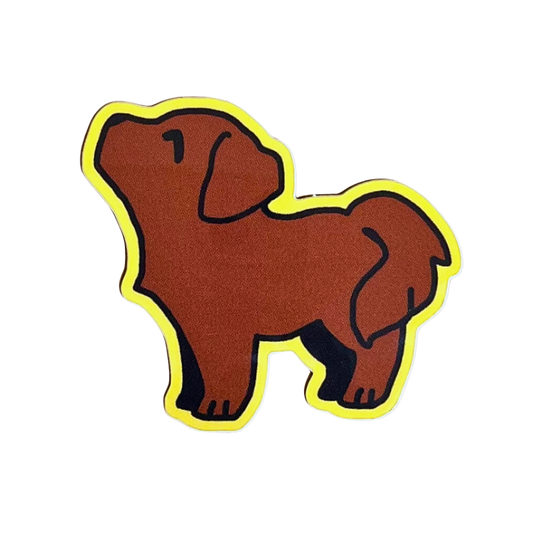 Chocolate Labrador Retriever Sticker