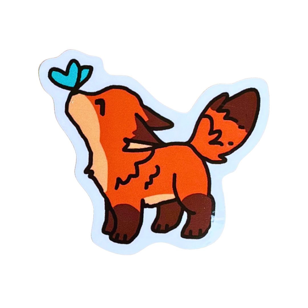 Mr. Fox Sticker