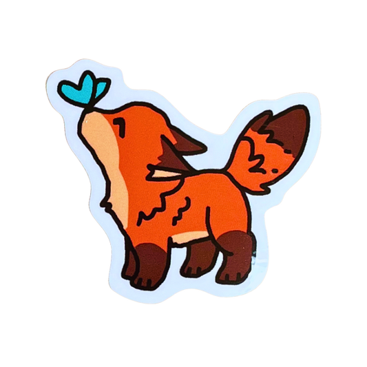 Mr. Fox Sticker