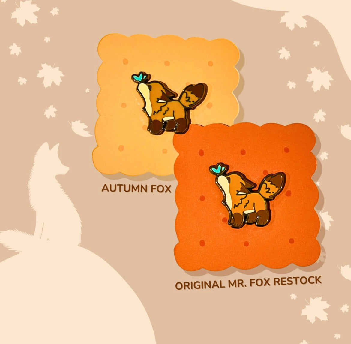 Autumn Mr. Fox Pin • OCT '24 LIMITED EDITION