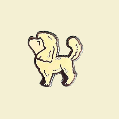 Apricot Poodle Pin • NO RESTOCK - iikoshop - Pin