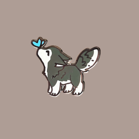 Black Husky Pin • NO RESTOCK - iikoshop - Pin