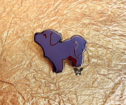 Black Labrador Retriever Pin • NO RESTOCK - iikoshop - Pin