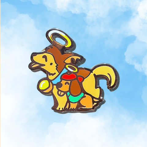 Charlie & Itchy Pin - iikoshop - Pin