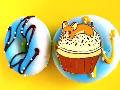 Corgi Cupcake Pin • NO RESTOCK - iikoshop - Pin