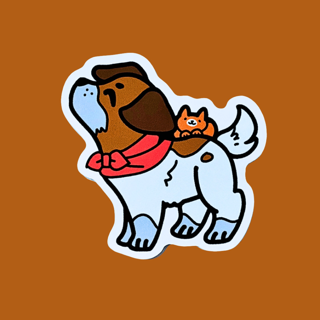 Dodger & Oliver Sticker - iikoshop - Sticker