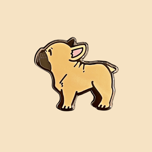 Fawn French Bulldog Pin - iikoshop - Pin