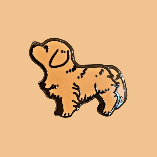 Golden Retriever Pin - iikoshop - Pin