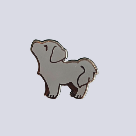 Black Labrador Retriever Pin • NO RESTOCK